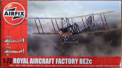 AIRFIX 1:72 Airfix Royal Aircraft Usine BE2C A02104 