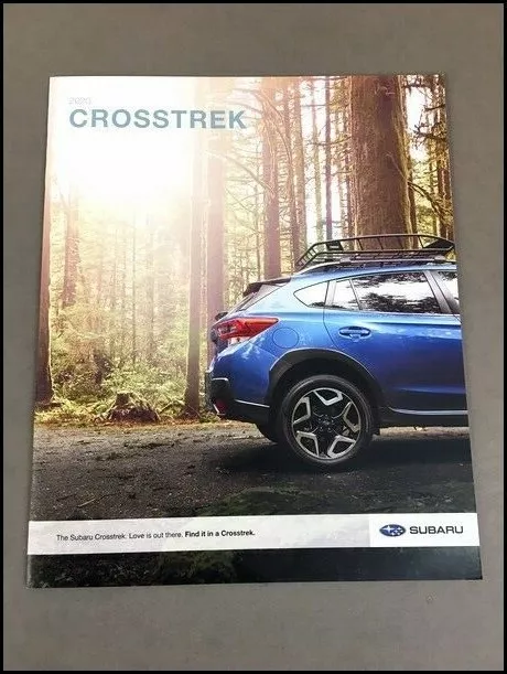 2020 Subaru Crosstrek 26-page Original Car Sales Brochure Catalog