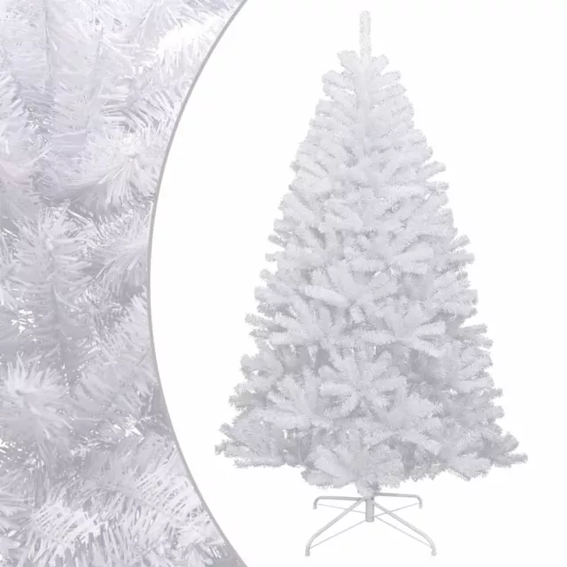 vidaXL Künstlicher Weihnachtsbaum Klappbar Beschneit 210 cm