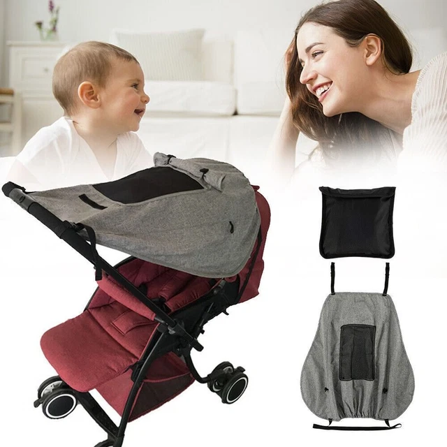 Accesorios para cochecito de bebé cubierta para sol cochecito toldo apagón cubierta de dosel