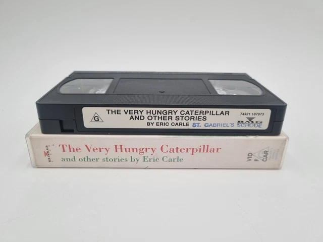ERIC CARLE - The Very Hungry Caterpillar and Other Stories, VHS Video £ ...