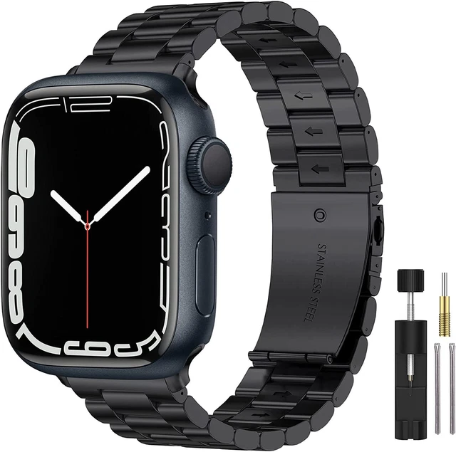 Apple Watch Stainless Steel Bracelet Strap Metal Band iWatch 8/7/6/5/4/3/2/1 SE
