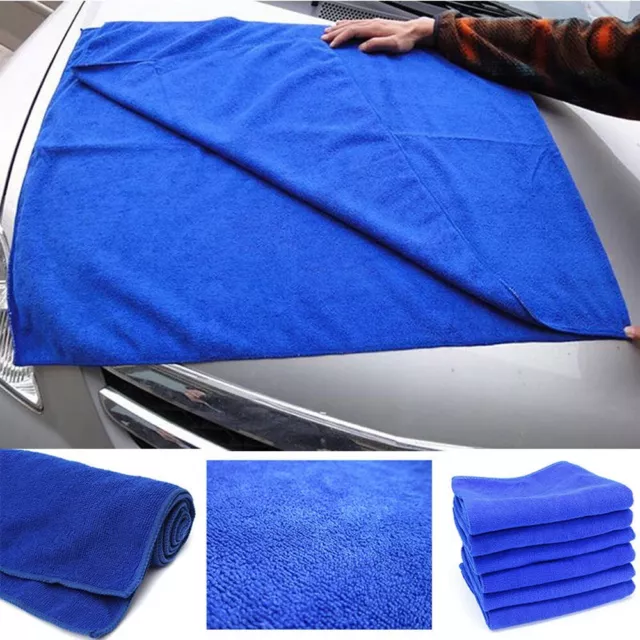 Serviette en microfibre extra large pour nettoyage de voiture durable et non noc