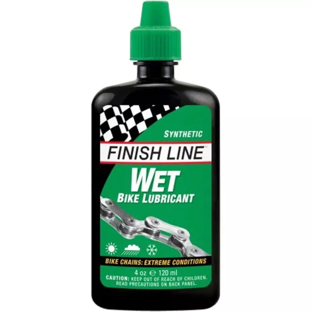 Finish Line WET Bike Chain Lube - 4oz, Drip