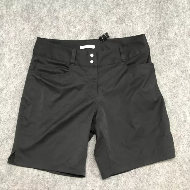 Adidas Shorts Womens Size 2 Black Lightweight Active Comfort Relaxed Fit