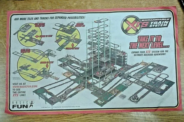 XTS Expandable train set 2005 range leaflet