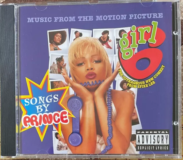 Prince Music From The Motion Picture GIRL 6 CD 1996 (Vanity 6,The Family, N.P.G)