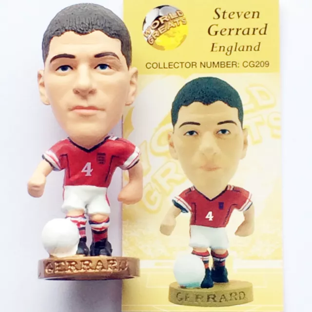 GERRARD England Away Corinthian Prostars World Great Loose/Card CG209