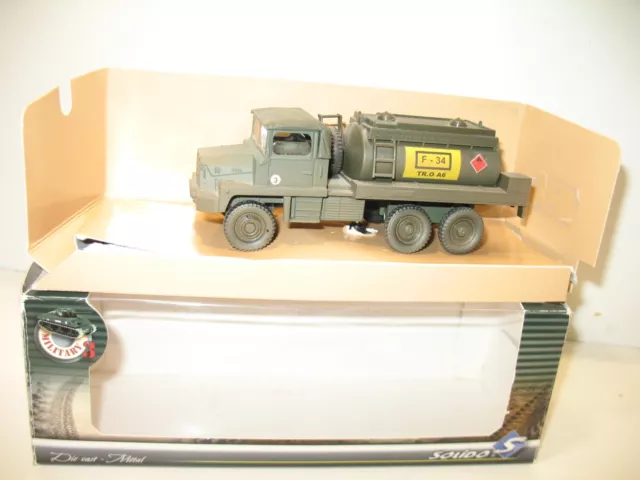 SOLIDO, Camion berliet militaire GBC CITERNE F-34