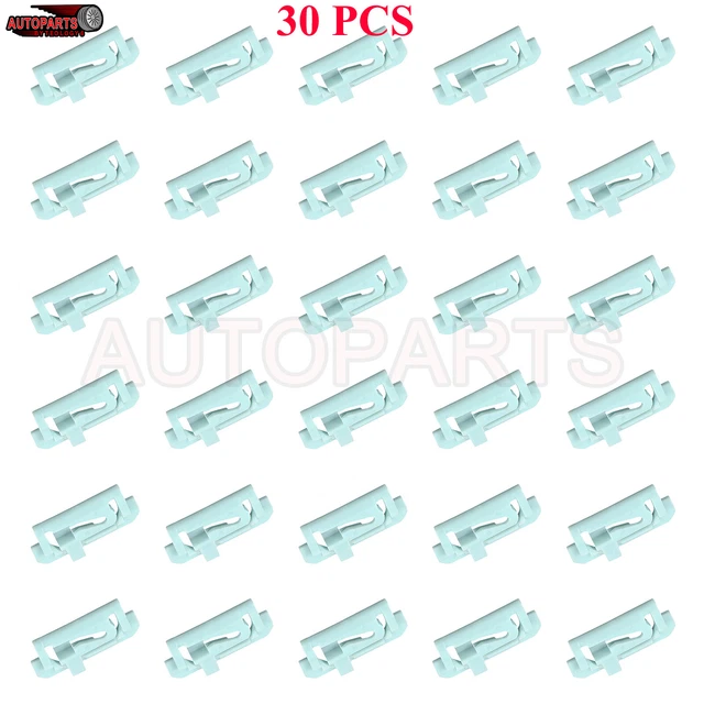 For GM Windshield & Rear Window Trim Molding Clips-Retainer Fastener 1654047 US