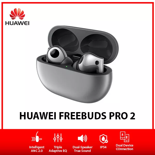 Huawei FreeBuds Pro 3 SILVER Bluetooth ANC Bone Sensor Wireless Earphone  Earbuds