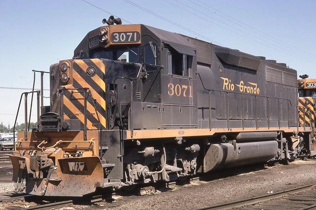 Denver & Rio Grande Western Railroad     #3071   Original Kodachrome  Slide