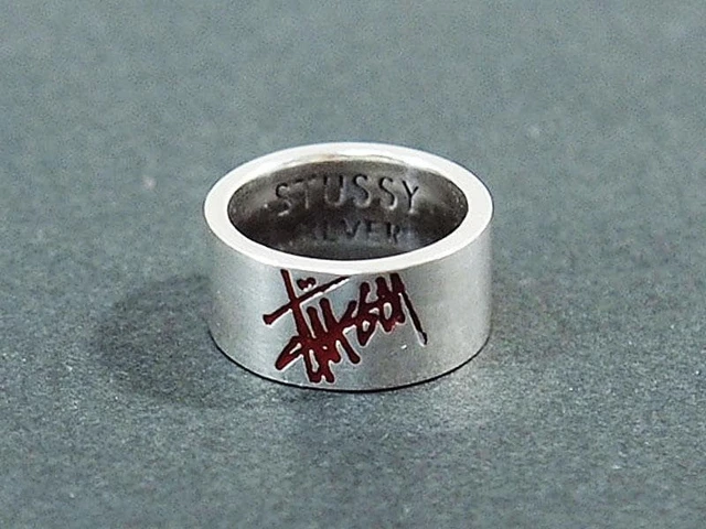 Stussy Silver Ring FOR SALE! - PicClick UK