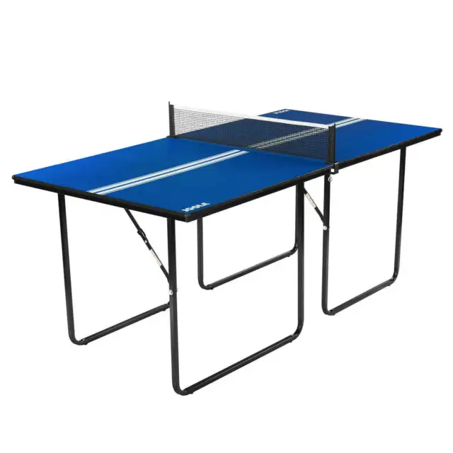 Allegro Indoor Midsize Table Tennis Table with Net No Hassle, Quick Set-up