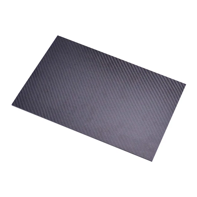 75x125mm 3K Carbon Fiber Plate Panel Sheets DIY Composite Material (1mm) FS2#