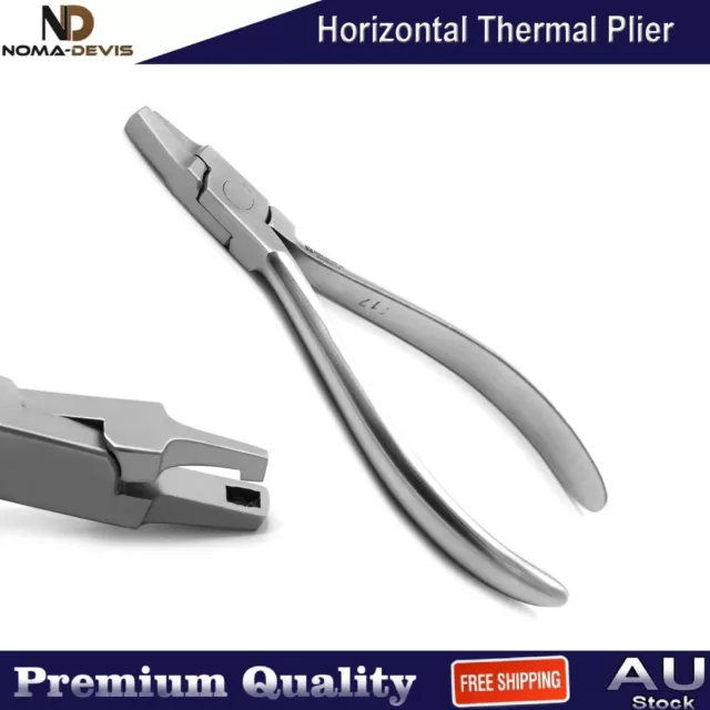 Dental Horizontal Plier Thermal Forming Retainer Aligner Braces Orthodontic Tool