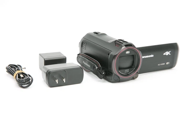 ジャンク】パナソニック 4K ビデオカメラ VX985M ブラック
