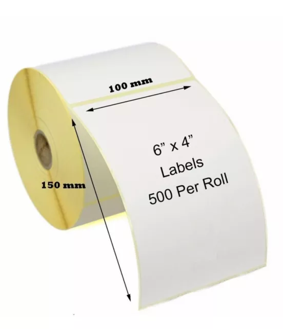 Rouleau étiquette Zbra Citizen 100x150mm  400 étiquettes