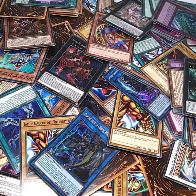 Yu-Gi-Oh : Lot de +1000 Cartes - Communes + RARES & Brillantes | Near Mint | FR