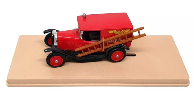 Eligor 1/43 Scale 1095 - 1925 Opel Laubfrosch Pompiers Rudesheim - Red 3