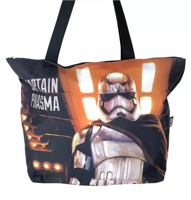 CAPTAIN PHASMA STAR Wars Zippered Tote Bag Grupo Ruz Products $35.00 ...