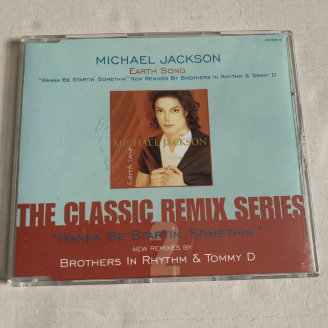 Michael Jackson ‎- Classic Remix Series #2 Earth Song (CD, 1995) 4 TRK