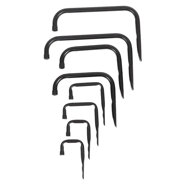 J 8 Pcs. Durable Utility Hook Easy-to-Install Garage Screw Hooks For Garage Use