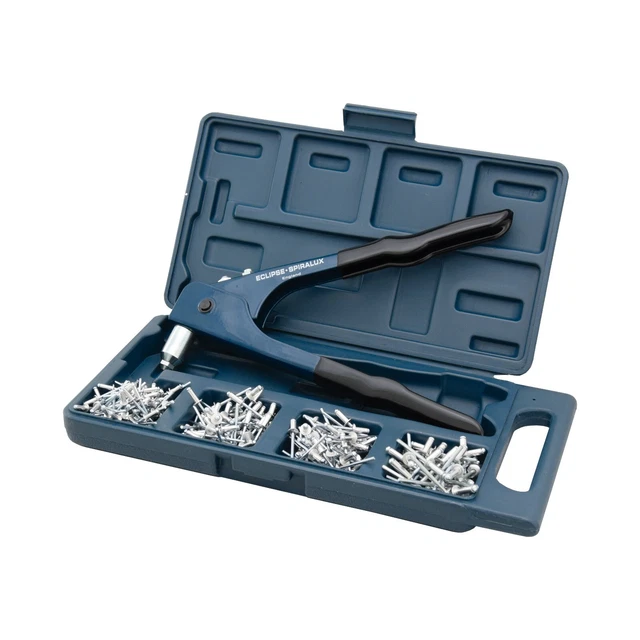 Kit Riveter Heavy Duty Eclipse Spiralux Qualità Professionale 2743