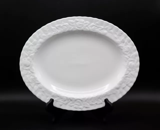 Royal Albert Bone China Old English Garden No Trim 13" Oval Serving Platter MINT