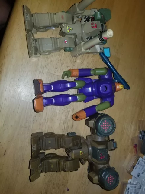 Robotech matchbox Exosquad Lot parts or repair Robotech matchbox Exosquad Lot parts or repair