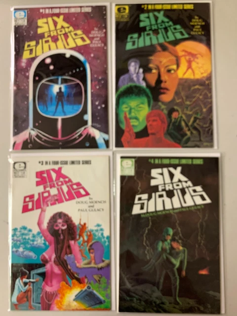 Six from Sirius Epic Comics set #1-4 4 diff 8.0 (1984)