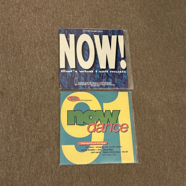 NOW THAT’S WHAT I Call Music Original Early 1st Press Vinyl Records LPs ...