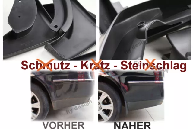 PASSEND FÜR VW PASSAT B6 Schmutzfängersatz 4 Stück Spritzschutz Schutzblech  Karo EUR 14,90 - PicClick DE