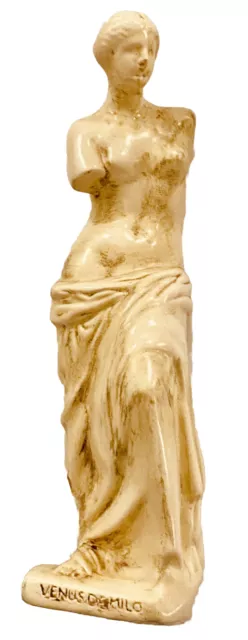 Vintage Venus De Milo Aphrodite Sculpture Statue Signed Goddess Of Love Figure