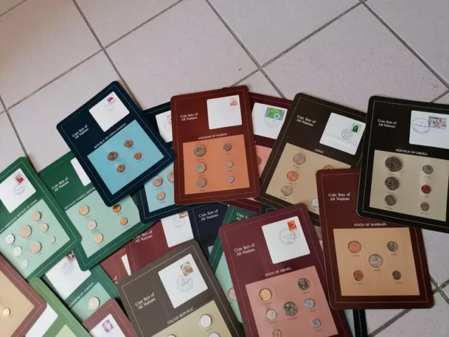 20 x Coin Sets Of All Nations Currency Set Rare Since PART 2