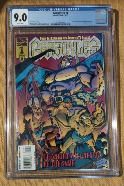 Gargoyles #1 1995 CGC 9.0 VF/NM Marvel Comics White Page