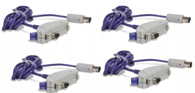 LOT 4 X Câble Link Nintendo Gamecube (NGC) à GBA (Gamboy Advance) Pokémon