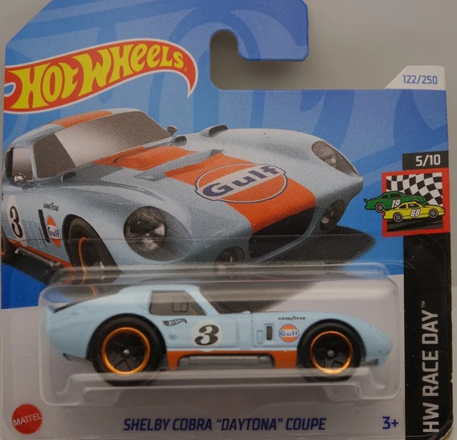 Hot Wheels Shelby Cobra Gulf Coupé HW Race Day 2024 Htc77 Color Shelby Cobra HW | Meses sin interés