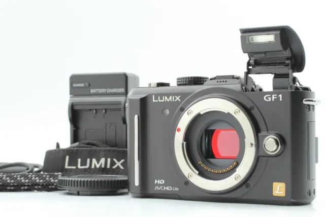 SH:2322 [Near MINT] Panasonic LUMIX DMC-GF1 Digital Camera Black From JAPAN