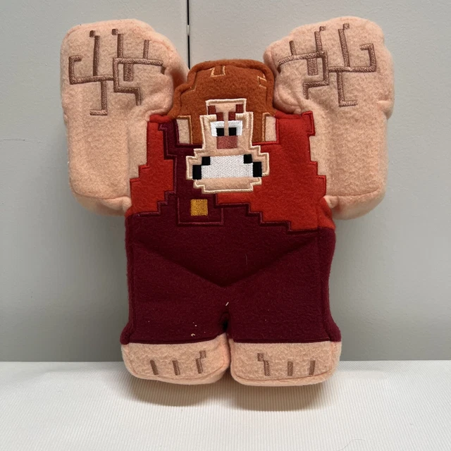 RARE DISNEY'S WRECK-IT Ralph Pixelated Disney Store Original authentic ...