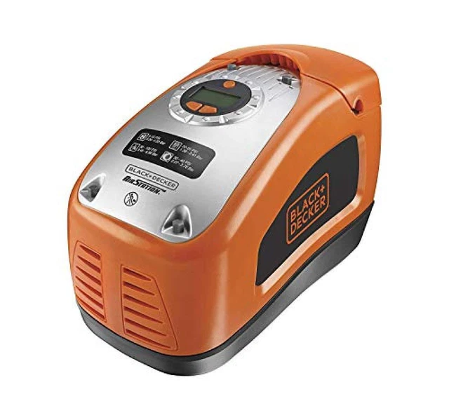 (TG. 230 V/Ac) Black+Decker ASI300 Compressore Portatile Compatto Senza Serbatoi