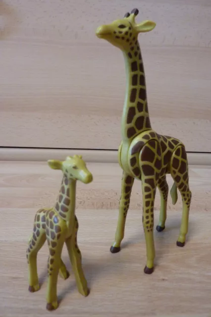 Playmobil 6640 Giraffe mit Baby Zooerweiterung komplett in OVP **TOP**