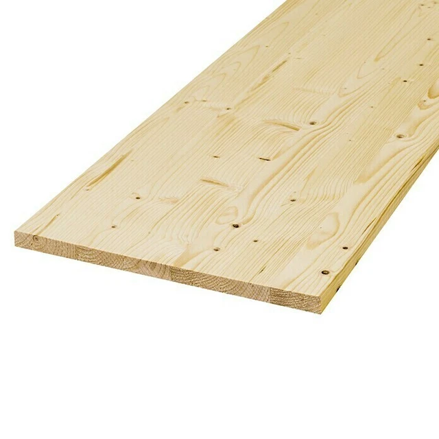Exclusivholz Leimholzplatte Fichte/Tanne 800 x 400 x 28 mm