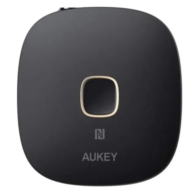 AUKEY Drahtlos Audio Empfänger Adapter BT 4.1 NFC 3,5mm Audiokabel