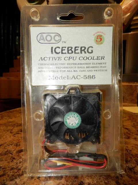 Ventilateur Dissipateur Thermique CPU MENTOR P6U Pour Socket 478 - Jamais Utilisé (vieux Stock 10-15 Ans)