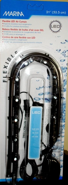 Hagen Marina Flexible Led Air Curtain Bubbler Blue Led Lamp 21 Inches A950