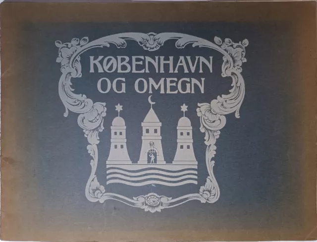 Bildband KOBENHAVN OG OMEGN, Reise 1909