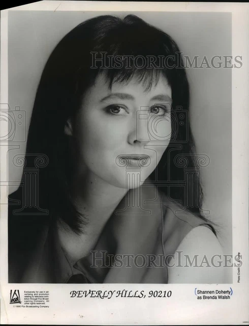 1993 Press Photo Shannen Doherty as Brenda Walsh in "Beverly Hills, 90210"