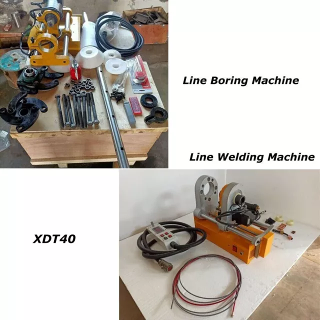 Electric Boring Welding Machine Bore Welder Servo Line Boring Machine 110V XDT40