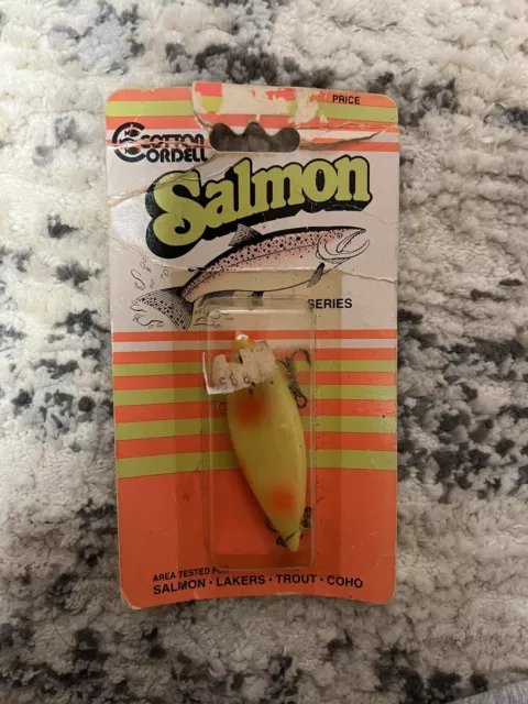 COTTON CORDELL RATTLIN Spot OLD STOCK Fishing Lure Salmon Special C2735  $22.00 - PicClick